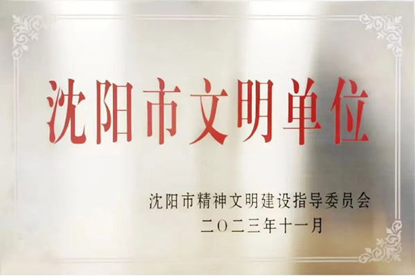 喜報丨沈陽航空產(chǎn)業(yè)集團(tuán)榮獲2020-2023年度 “沈陽市文明單位”榮譽稱號